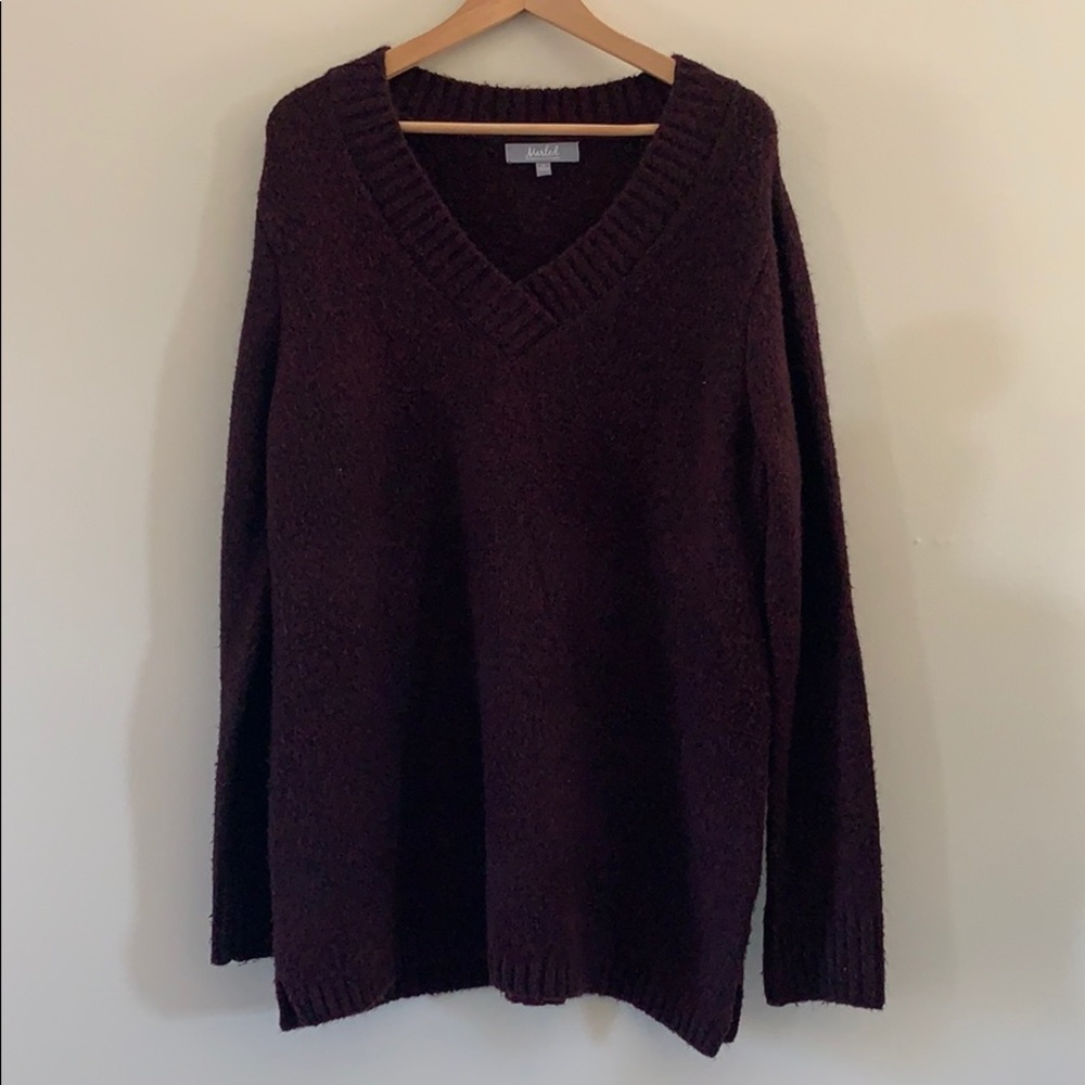 Marled Tunic Sweater